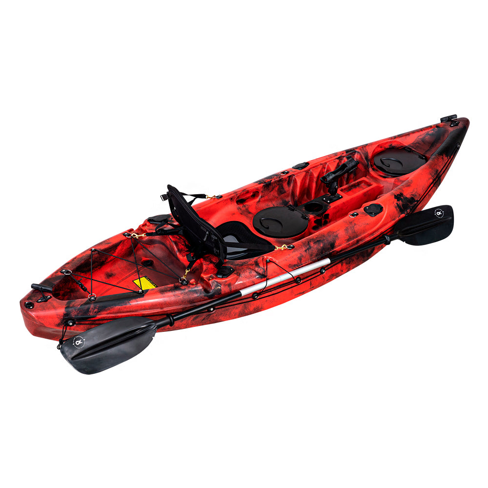 Red and Black Kayak for Sale - the Ruby Raider TRR10