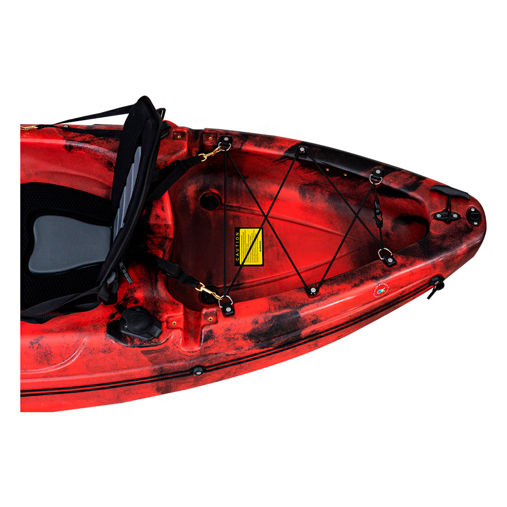 Red and Black Kayak for Sale - the Ruby Raider TRR10