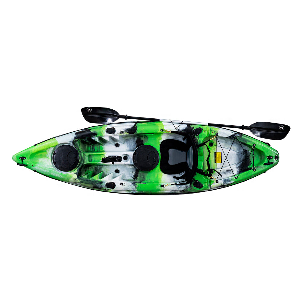 Green White and Black Kayak for Sale - the Gecko TG10