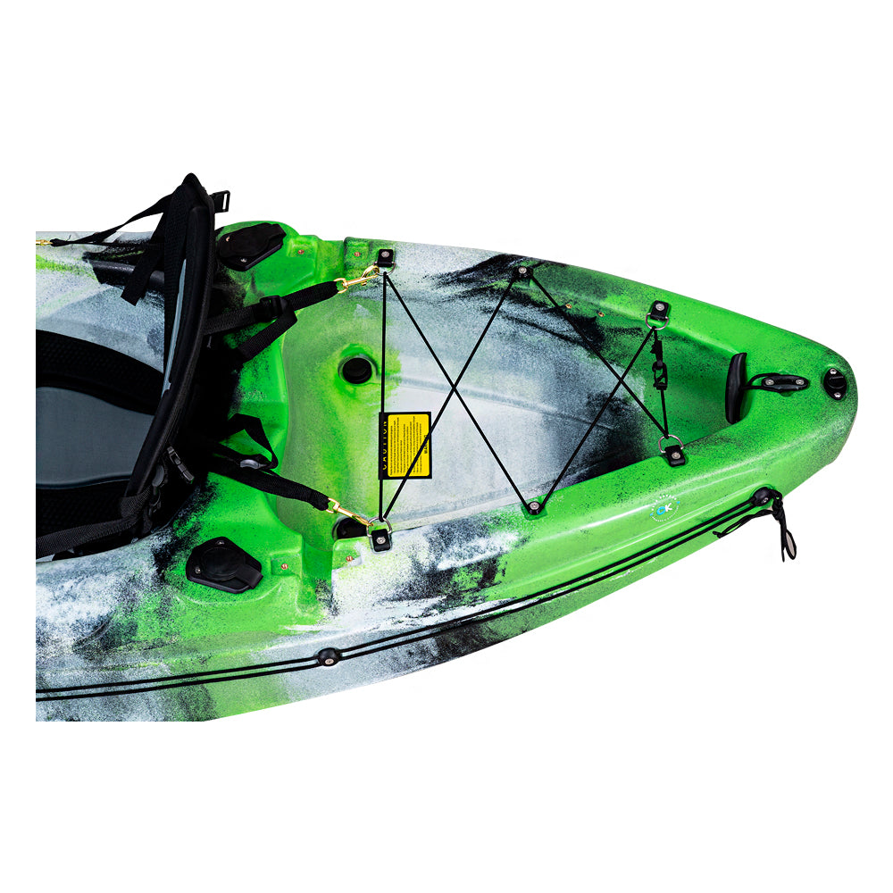 Green White and Black Kayak for Sale - the Gecko TG10