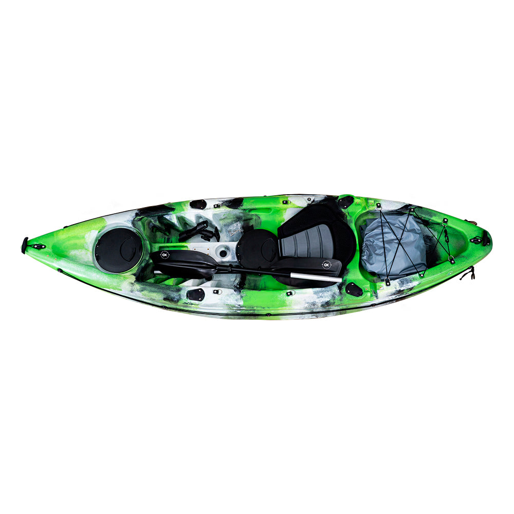Green White and Black Kayak for Sale - the Gecko TG10