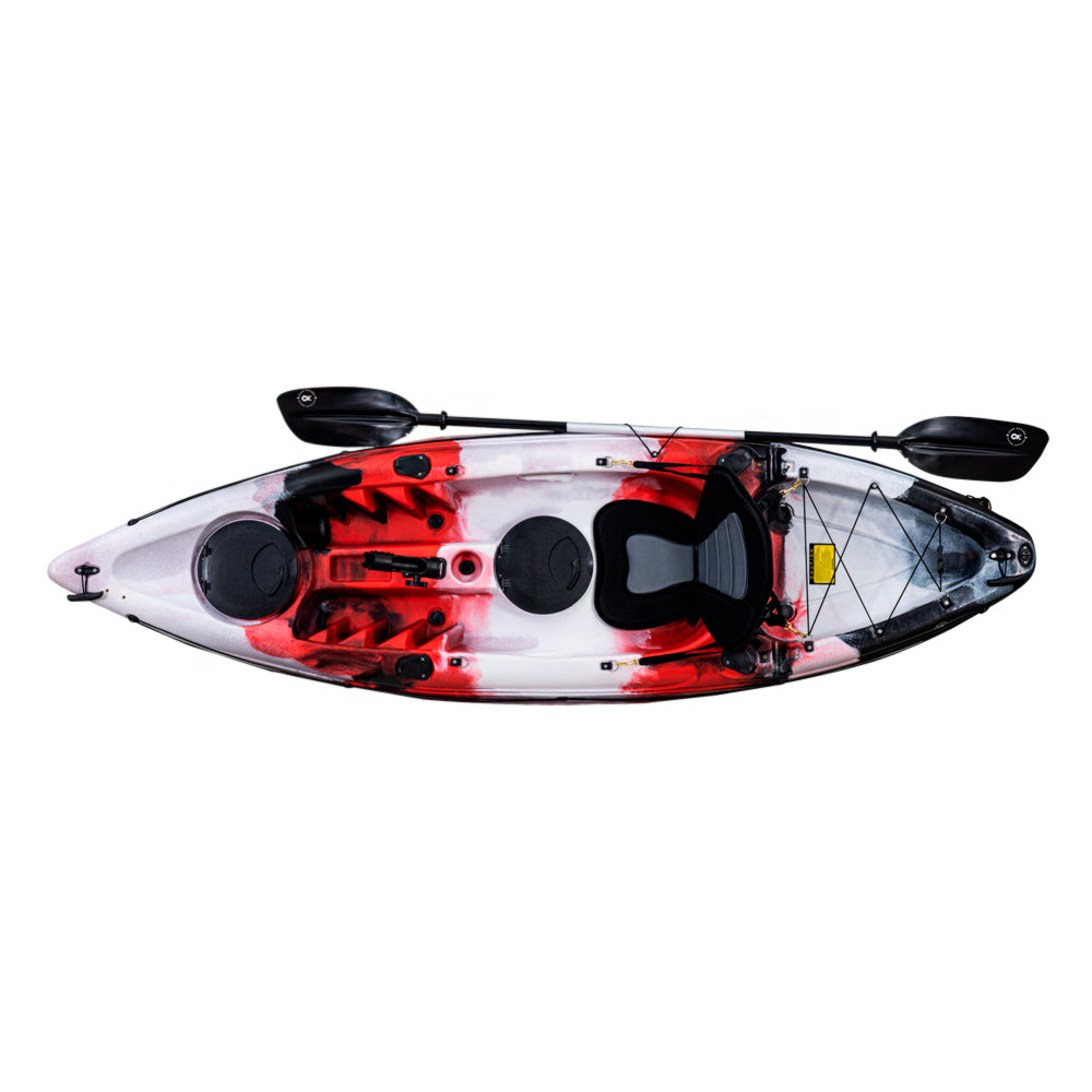 Red White and Black Kayak for Sale - the Inferno TI10