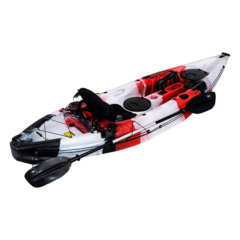 Red White and Black Kayak for Sale - the Inferno TI10