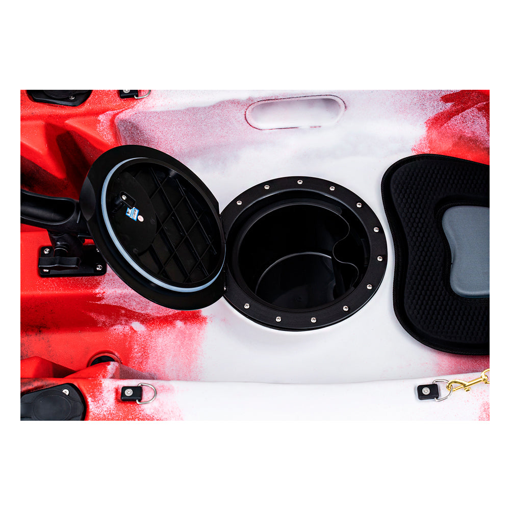 Red White and Black Kayak for Sale - the Inferno TI10