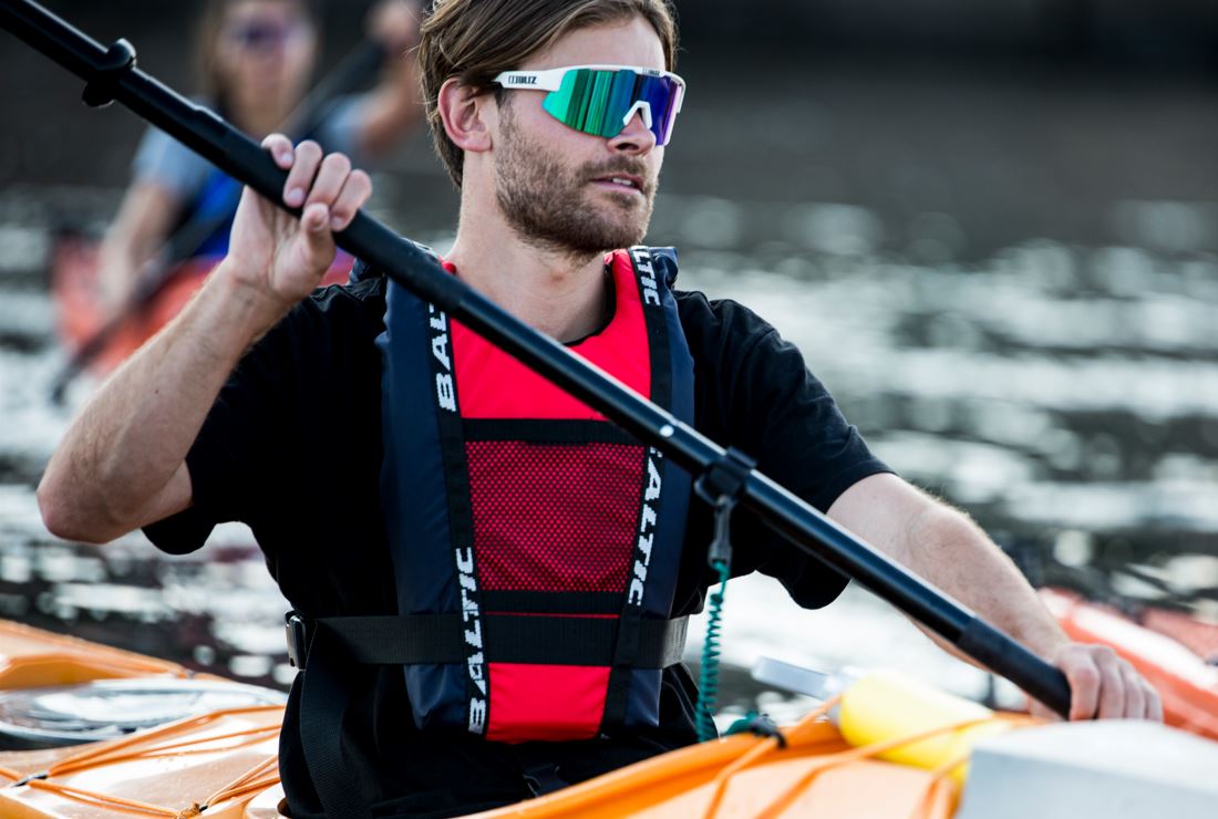 The Navy and Red Baltic Canoe Buoyancy Aid (One Size Fits all Adults)
