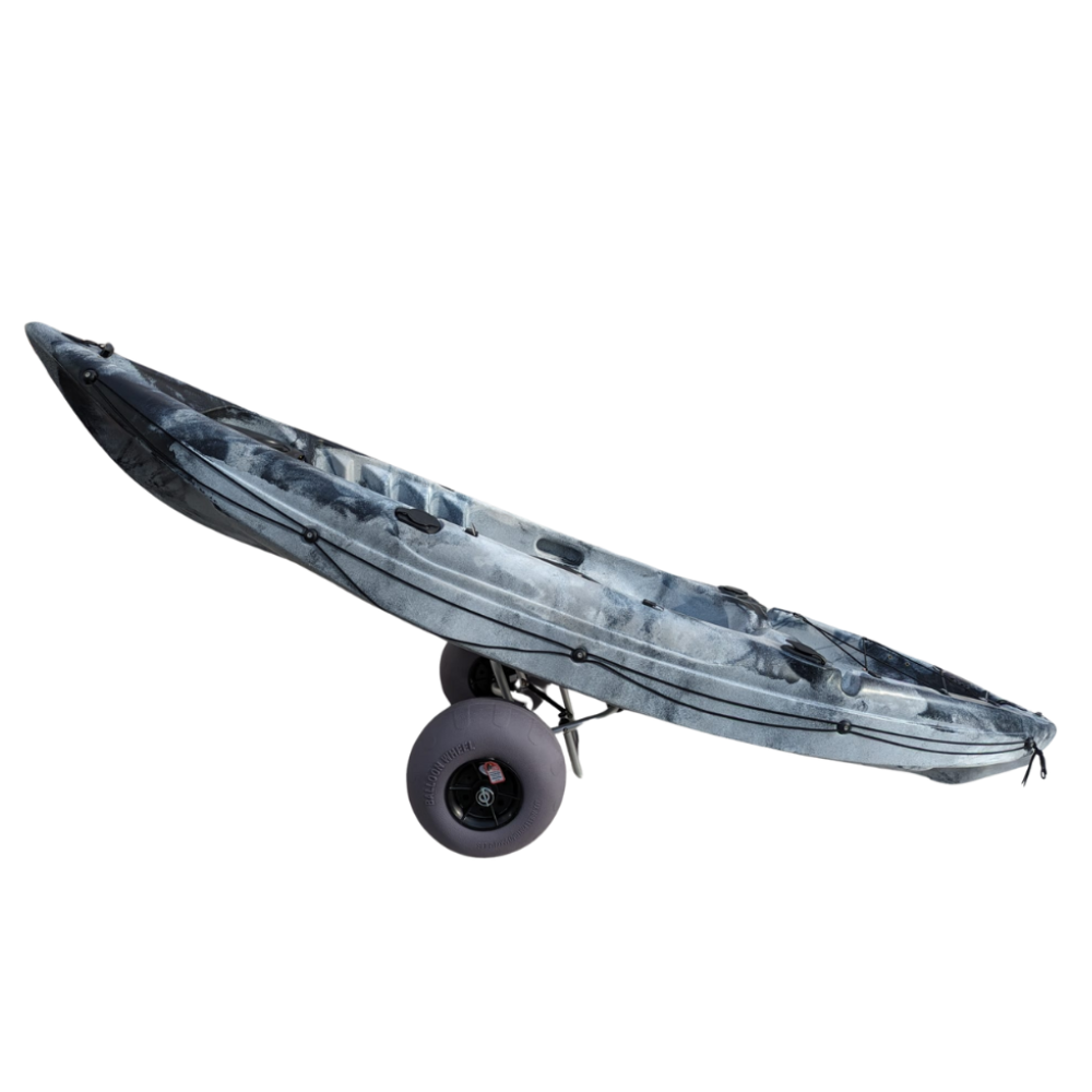 Ultimate Kayak Trolley Soft Terrain - Big Grey Wheels