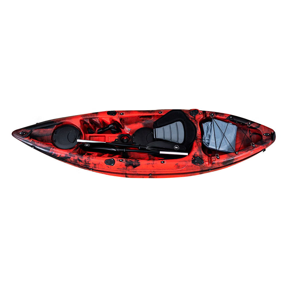Red and Black Kayak for Sale - the Ruby Raider TRR10