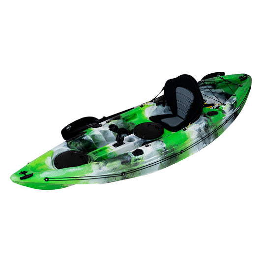 Green White and Black Kayak for Sale - the Gecko TG10