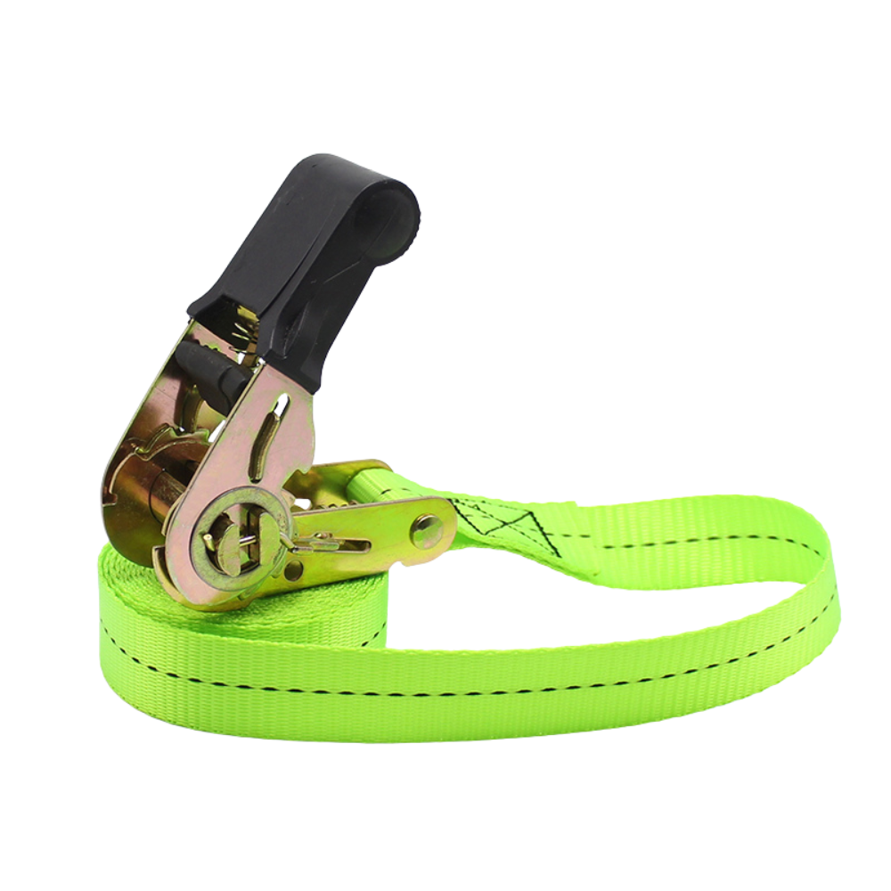 Club Kayaks Premium Green Ratchet Tie-Down Straps - 5m - Pack of Two