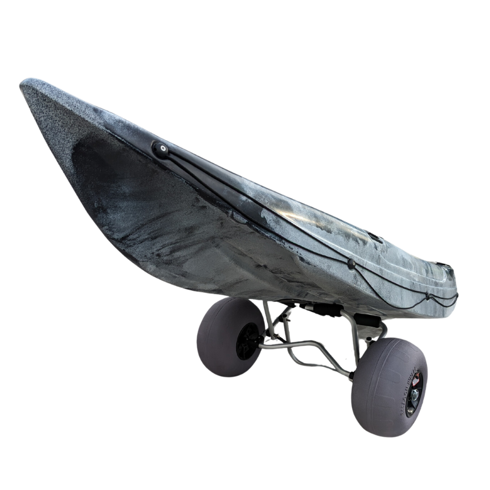 Ultimate Kayak Trolley Soft Terrain - Big Grey Wheels